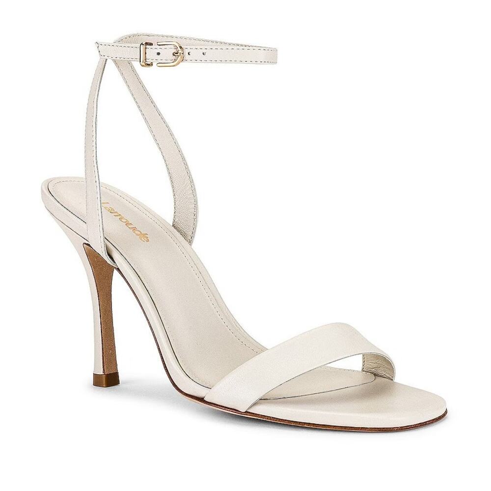 Larroude The Nyx Heels Sandals Leather Party Evening Statement Formal Bridal 8